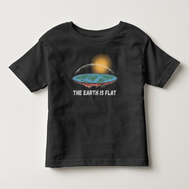 Camiseta De Bebé La Tierra Es Una Teoría Llanamente Humorística (Anverso)