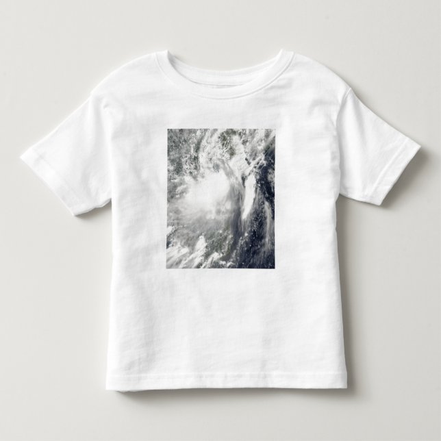 Camiseta De Bebé La tormenta tropical Conson se acerca a Vietnam (Anverso)