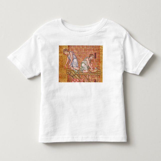 Camiseta De Bebé La torre de Babel, del atrio (Anverso)