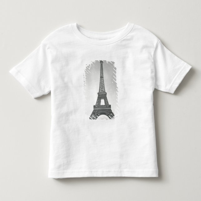 Camiseta De Bebé La torre Eiffel, 1887-89 (Anverso)