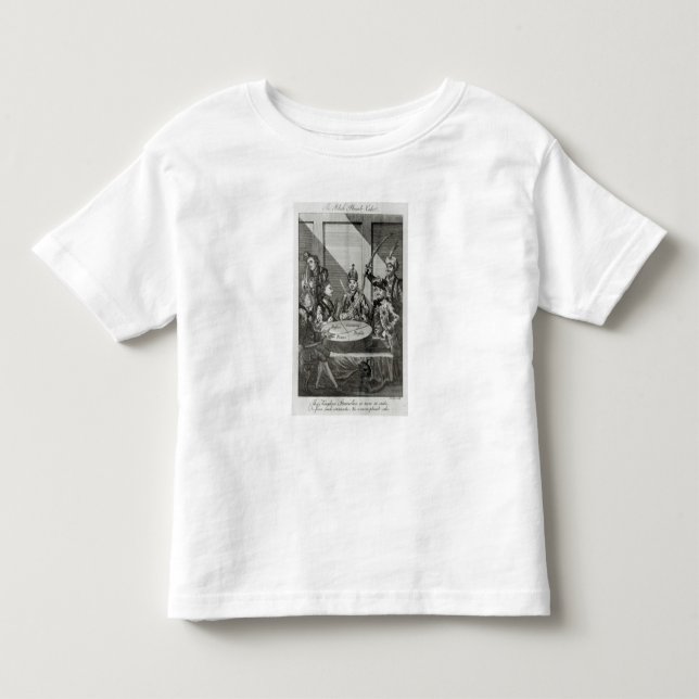 Camiseta De Bebé La torta vertical polaca, c.1772 (Anverso)