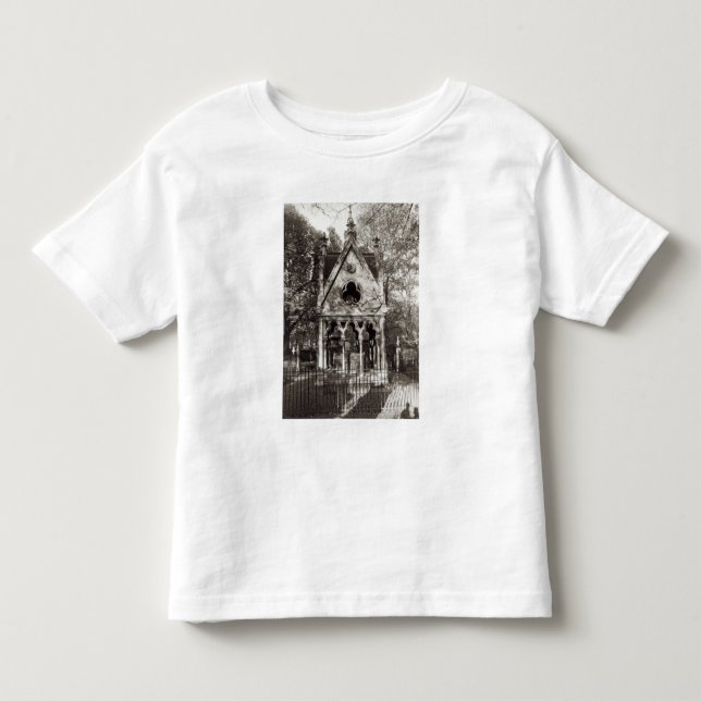 Camiseta De Bebé La tumba de Abelard y de Heloise, construida en (Anverso)