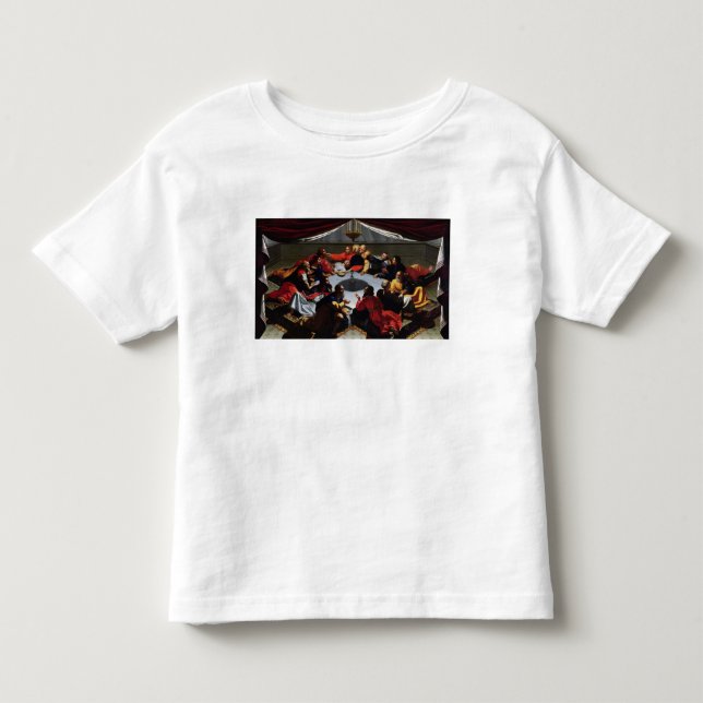 Camiseta De Bebé La última cena (Anverso)