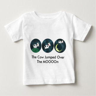 Camiseta De Bebé La vaca saltó por encima del MOOOOn