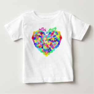 Camiseta De Bebé ¡La vida es desordenada!