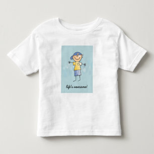 Camiseta De Bebé ¡la vida es increíble!
