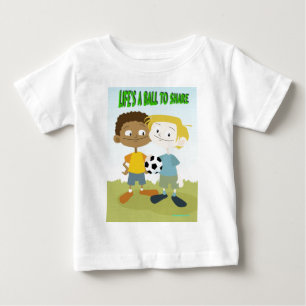 Camiseta De Bebé La vida es una pelota