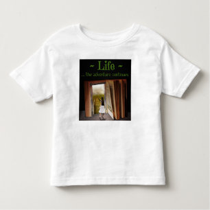 Camiseta De Bebé La vida, la aventura continúa