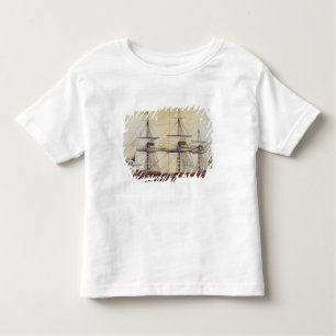 Camiseta De Bebé La Ville de la París de la nave '