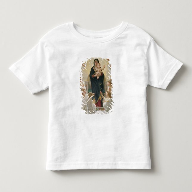 Camiseta De Bebé La Virgen con Angels, 1900 (Anverso)