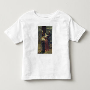 Camiseta De Bebé La Virgen en el pie de la cruz