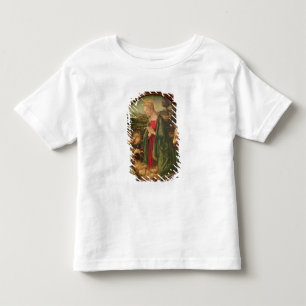 Camiseta De Bebé La Virgen que adora al niño de Cristo