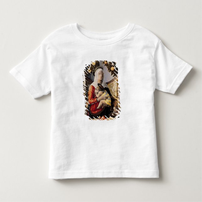 Camiseta De Bebé La Virgen y el niño rodeados por ocho (Anverso)
