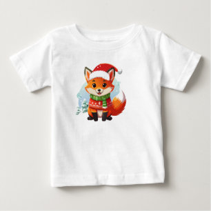 Camiseta De Bebé La víspera de los Navidades de Little Fox