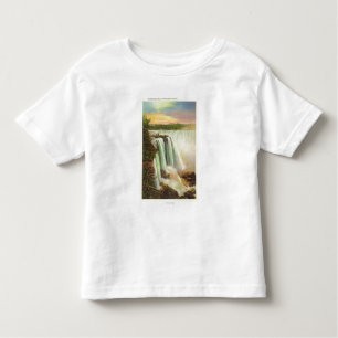 Camiseta De Bebé La vista de la herradura baja de la isla de la
