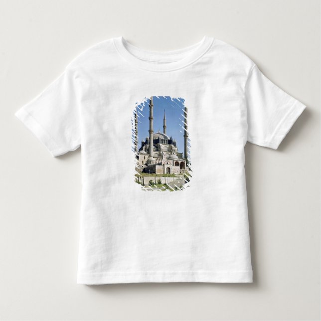 Camiseta De Bebé La vista de la mezquita, otomano, construyó (Anverso)
