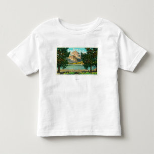Camiseta De Bebé La vista de los lagos gemelos acerca a Bridgeport