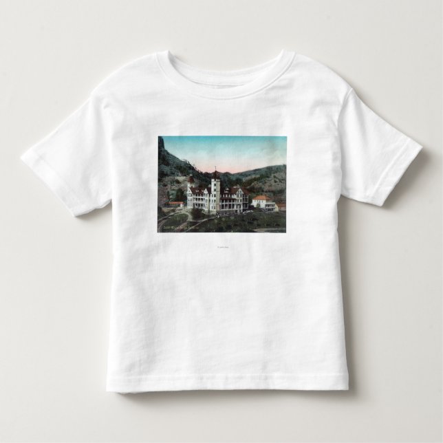Camiseta De Bebé La vista exterior del mineral toscano salta (Anverso)