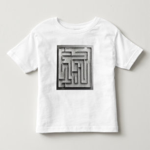 Camiseta De Bebé Laberinto de plata
