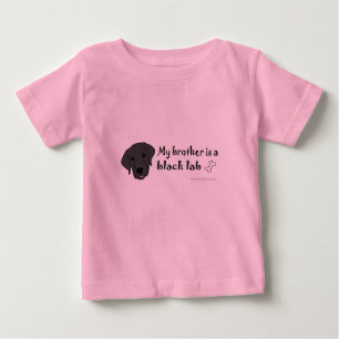 Camiseta De Bebé laboratorio negro