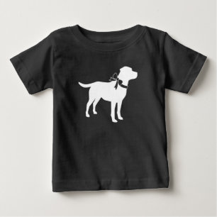 Camiseta De Bebé Labrador Dog Baby Shower Lab Género gris neutro