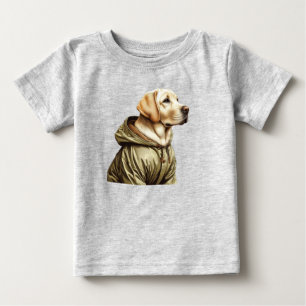 Camiseta De Bebé Labrador/perro en la caza