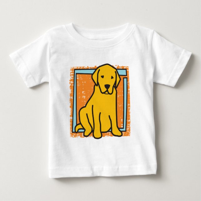 Camiseta De Bebé Labrador Retriever (Anverso)
