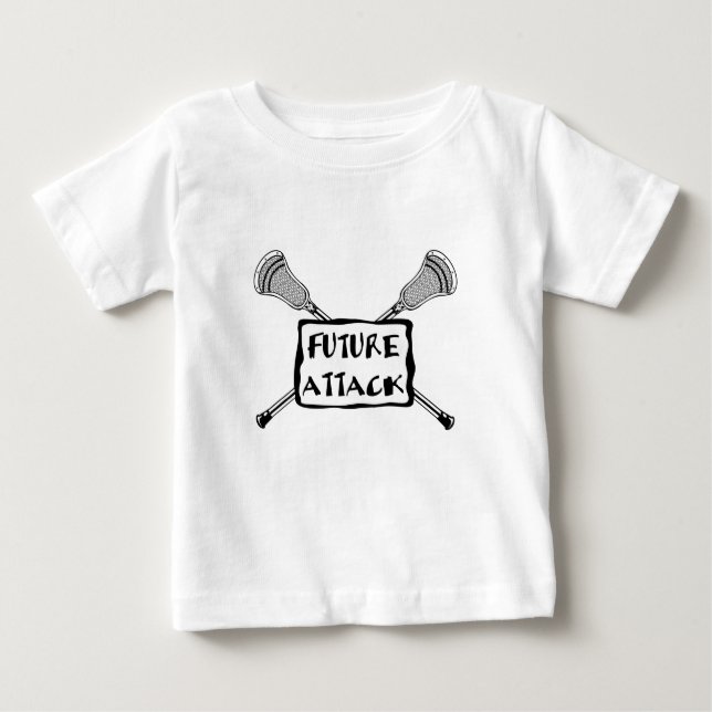 Camiseta De Bebé Lacrosse Baby FutureAttack T-Shirt (Anverso)