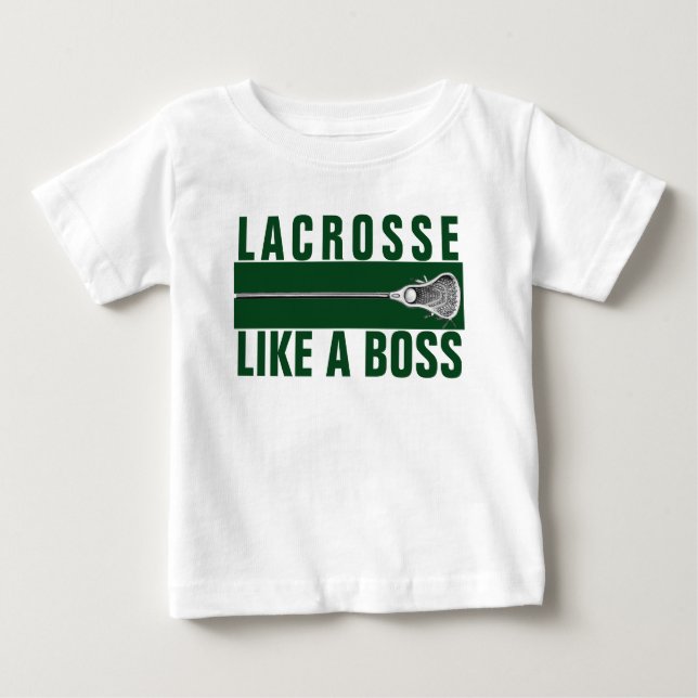 Camiseta De Bebé Lacrosse Divertido (Anverso)