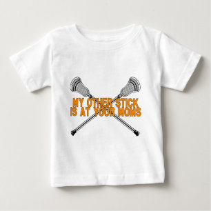 Camiseta De Bebé LaCrosse mi otro palillo