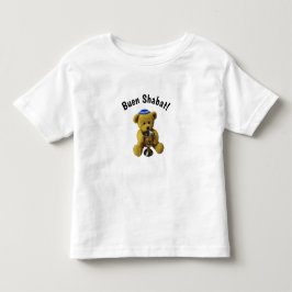 Camiseta De Bebé Ladino Shabbat Teddy Bear T-Shirt