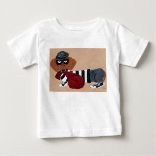 Camiseta De Bebé Ladrón de golosinas Dachshund