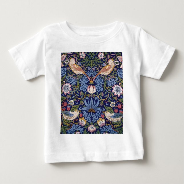 Camiseta De Bebé Ladrón de la fresa de William Morris (Anverso)