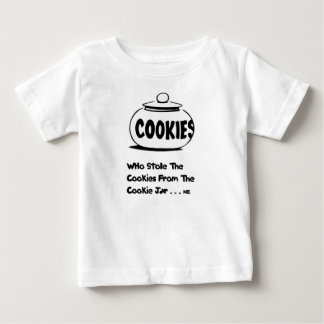 Camiseta De Bebé ladrón de la galleta del bebé