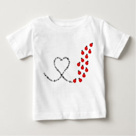 Camiseta De Bebé Lady bug