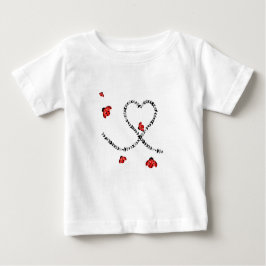 Camiseta De Bebé Lady bug