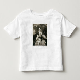 Camiseta De Bebé Lady Caroline Russell, grabada por James McArdell