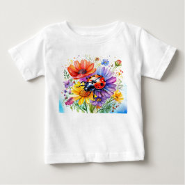 Camiseta De Bebé Ladybug