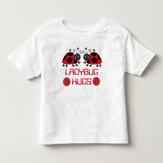 Camiseta De Bebé Ladybug Abraza a Toddler T-Shirt (Anverso)