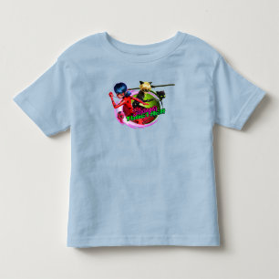 Camiseta De Bebé Ladybug & Cat Noir Más Fuertes Juntos