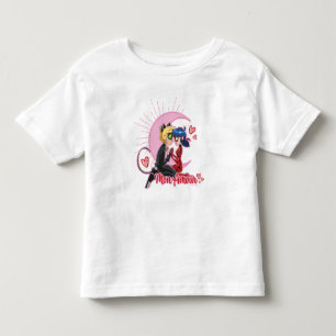 Camiseta De Bebé Ladybug & Cat Noir Mi Amor