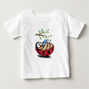 Camiseta De Bebé Ladybug con Phone Baby T-Shirt Fun Personalizado