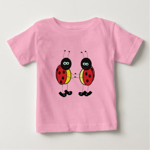 Camiseta De Bebé Ladybug Friends Baby Tee