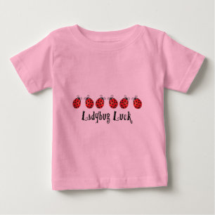 Camiseta De Bebé Ladybug Luck