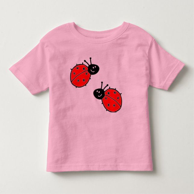 Camiseta De Bebé Ladybug Toddler Tee (Anverso)