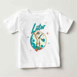 Camiseta De Bebé Lagarto Divertido Más Tarde Humor Procrastinación