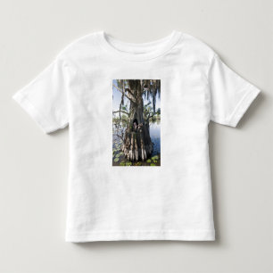 Camiseta De Bebé Lago Caddo, escondite de caza