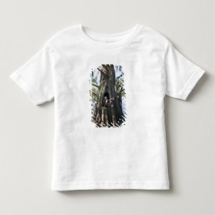 Camiseta De Bebé Lago Caddo, escondite de caza
