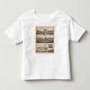 Camiseta De Bebé Lago claro, Waseca, Minnesota