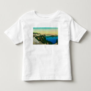 Camiseta De Bebé Lago de desatención lodge del lago crater